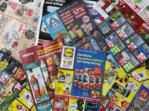 Verkaufsprospekte von Supermärkten und Discountern (2024)