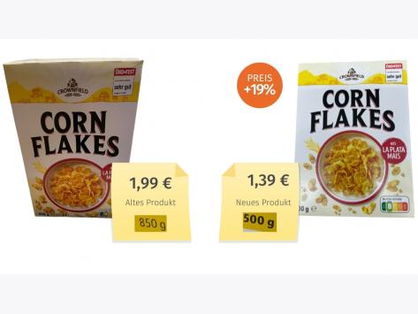 Crownfield Cornflakes (2022) Alt-Neu-Vergleich
