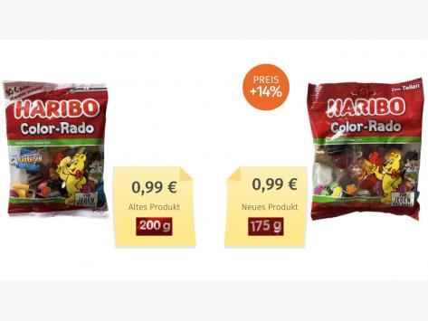 Haribo Color-Rado (2022) Alt-Neu-Vergleich
