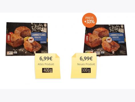 Jack'sFarm Lammsteaks (2022) Alt-Neu-Vergleich