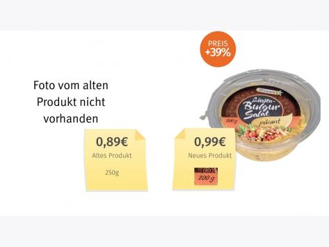 Olivano's LinsenBulgurSalat (2022) Alt-Neu-Vergleich