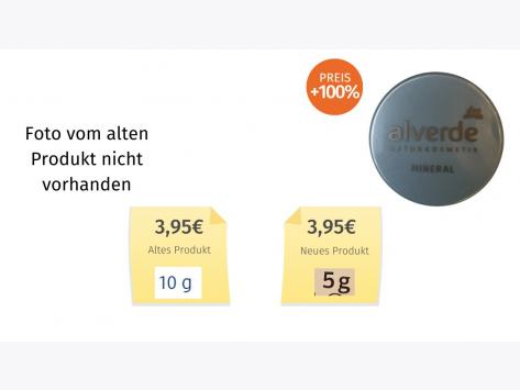 Alverde Naturkosmetik Mineral Puder (2024) Alt-Neu-Vergleich