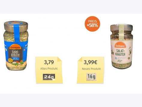 Ostmann Salatkräuter (2024) Alt-Neu-Vergleich