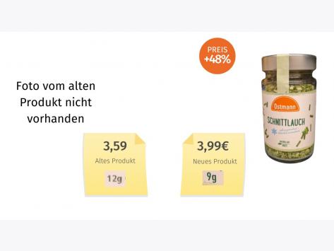 Ostmann Schnittlauch (2024) Alt-Neu-Vergleich