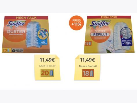 Swiffer Duster Mega Pack (2025) Alt-Neu-Vergleich