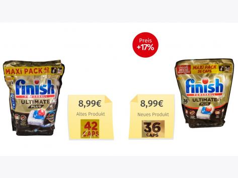 Mogelpackung: Finish Powerball Ultimate Plus Maxi Pack (2026) Alt-Neu-Vergleich