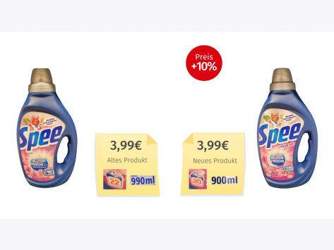 Mogelpackung: Spee Color Gel All in 1 (2026) Alt-Neu-Vergleich