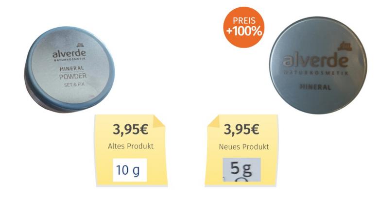 Alverde Naturkosmetik Mineral Puder (2024) Alt-Neu-Vergleich