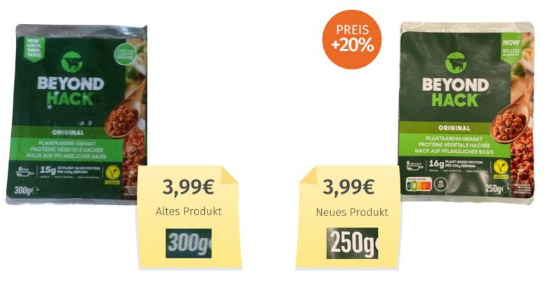 Beyond Meat Hack (2024) Alt-Neu-Vergleich