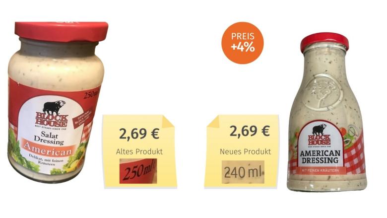 Block House American Dressing (2022) Alt-Neu-Vergleich
