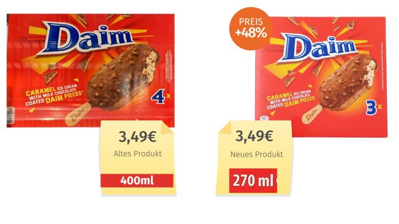 Daim Stieleis (2023) Alt-Neu-Vergleich