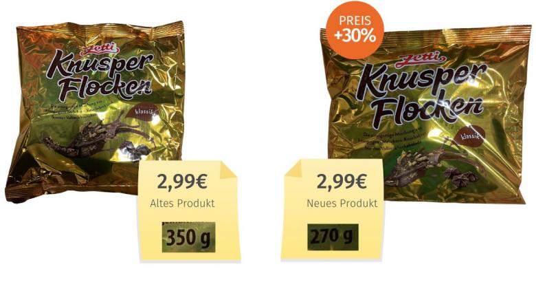 Zetti Knusperflocken (2023) Alt-Neu-Vergleich