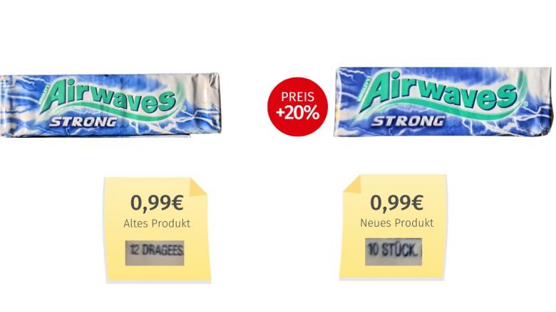 Mogelpackung: Airwaves Strong (2025) Alt-Neu-Vergleich
