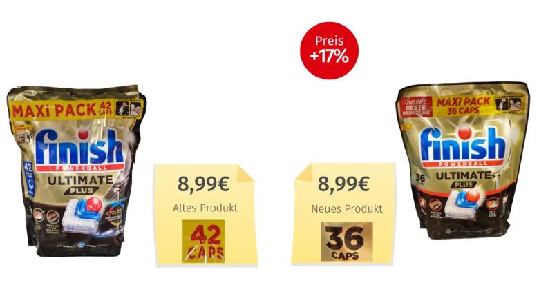 Mogelpackung: Finish Powerball Ultimate Plus Maxi Pack (2026) Alt-Neu-Vergleich