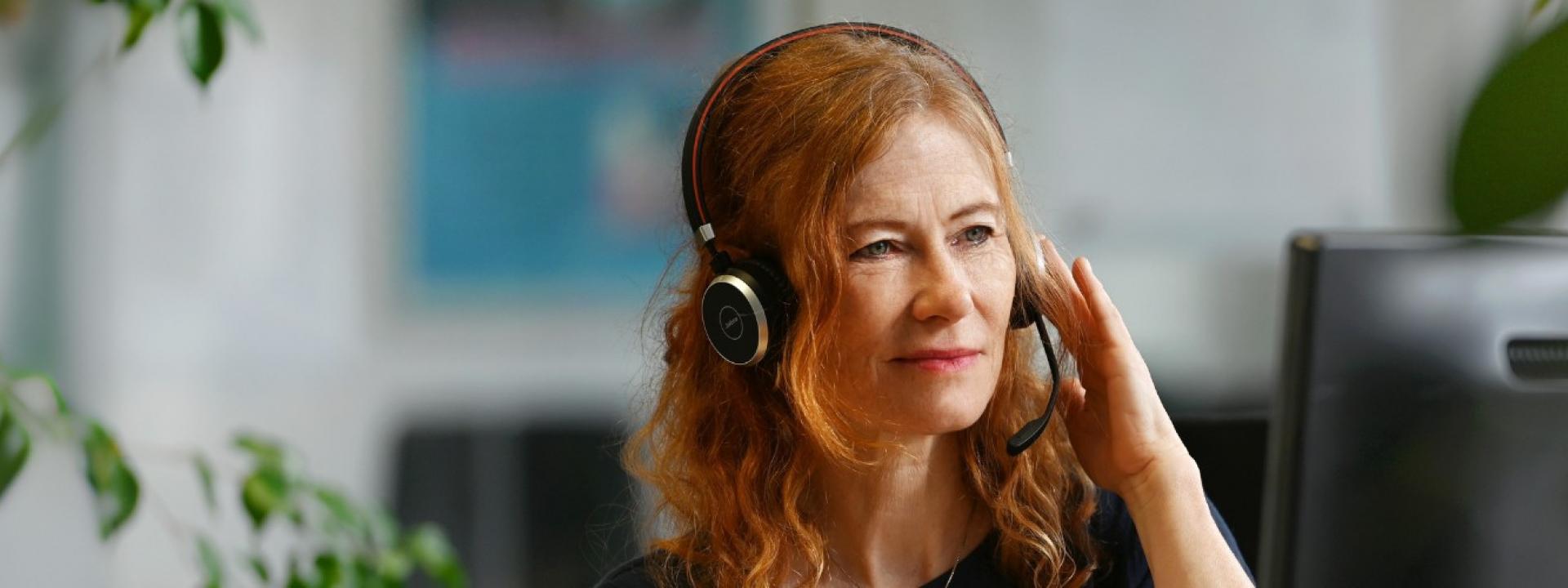 Slider: Beratung am Telefon