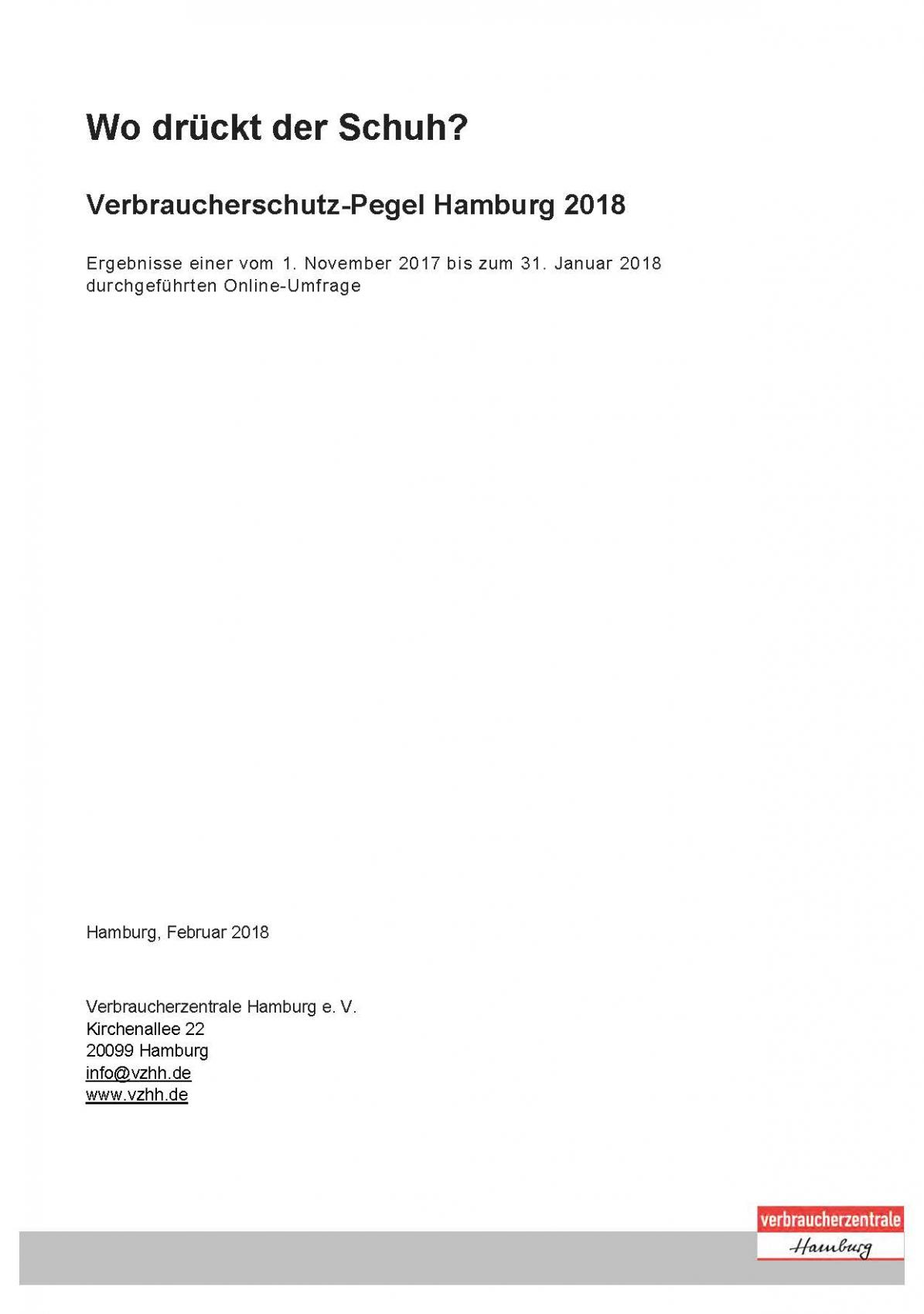 Verbraucherschutz-Pegel 2017/2018: Vorschaubild